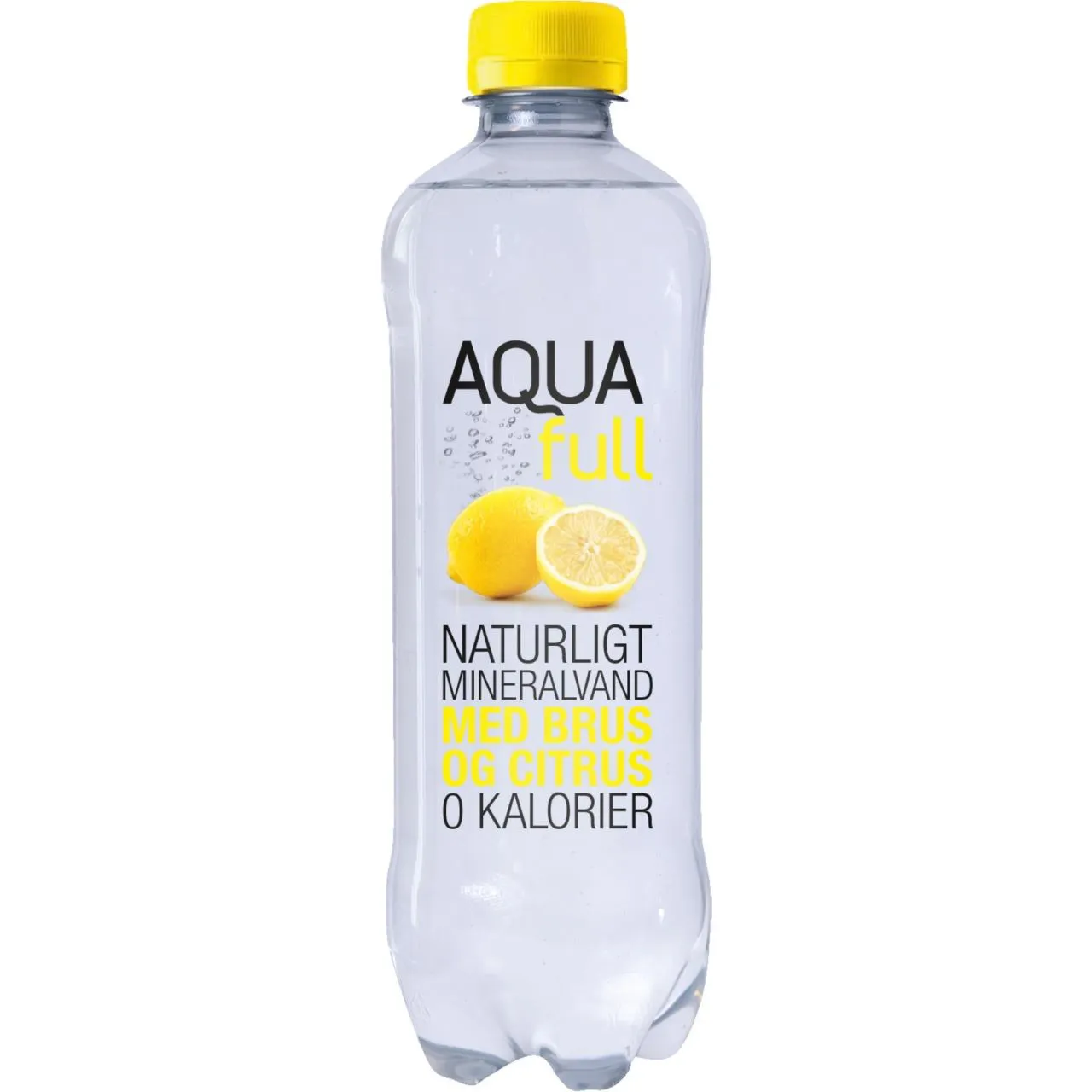 Aqua Full Carbonated Water Citrus 18x500ml Bottle PET - 0 kalorier