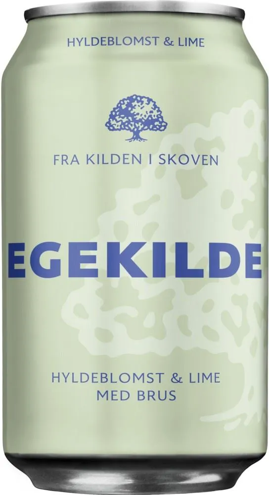 Egekilde Hyldeblomst & Lime med brus 24x330ml Can