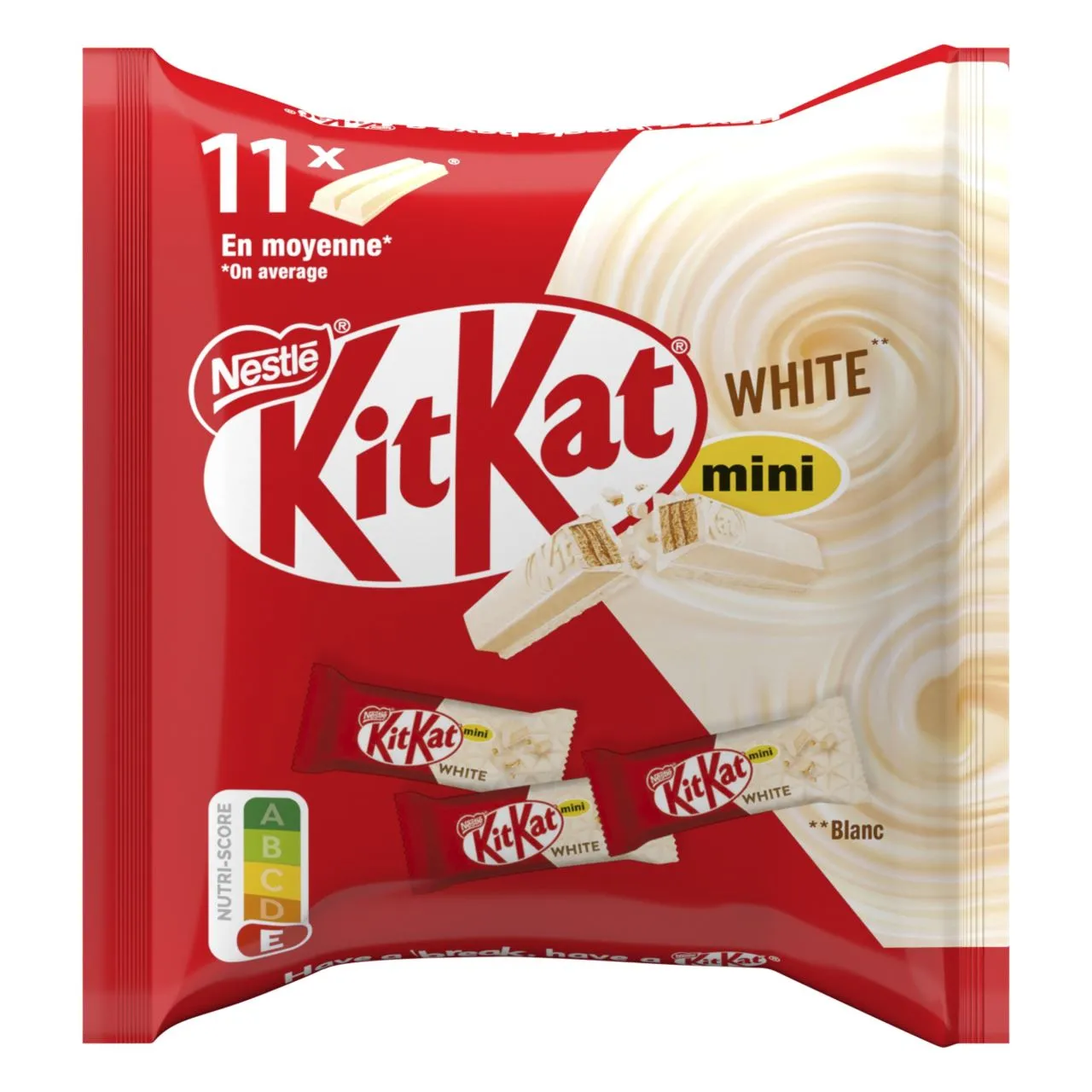 KitKat Mini White 146,3g