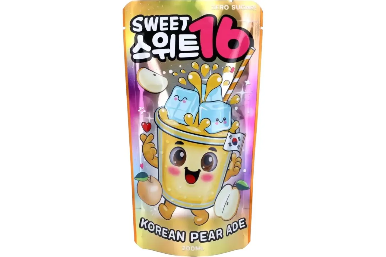 Sweet16 Korean Pear Ade Zero Sugar 200ml