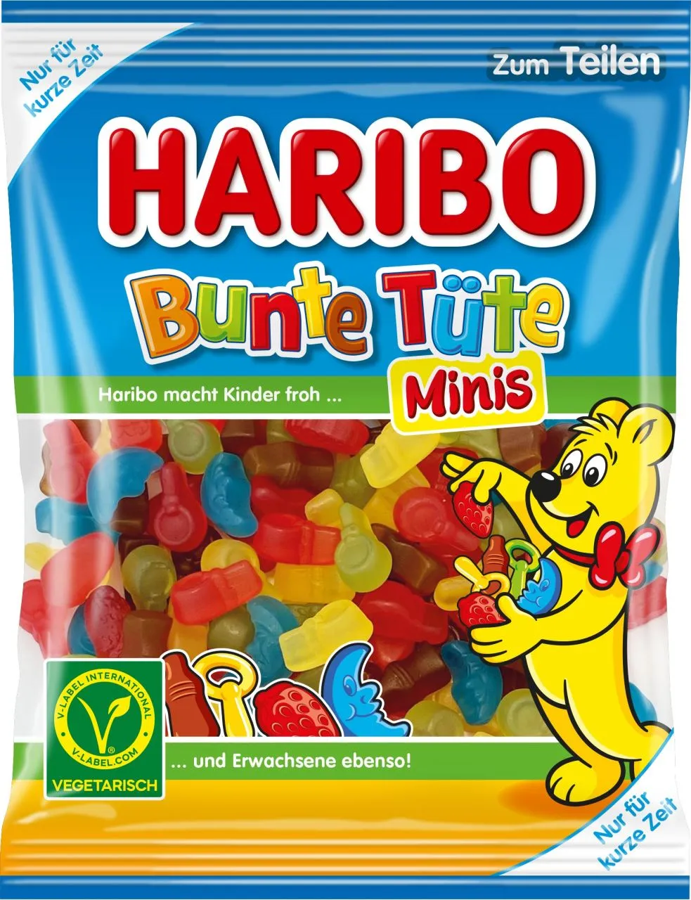 Haribo Bunte Tüte Minis 160g - veggie