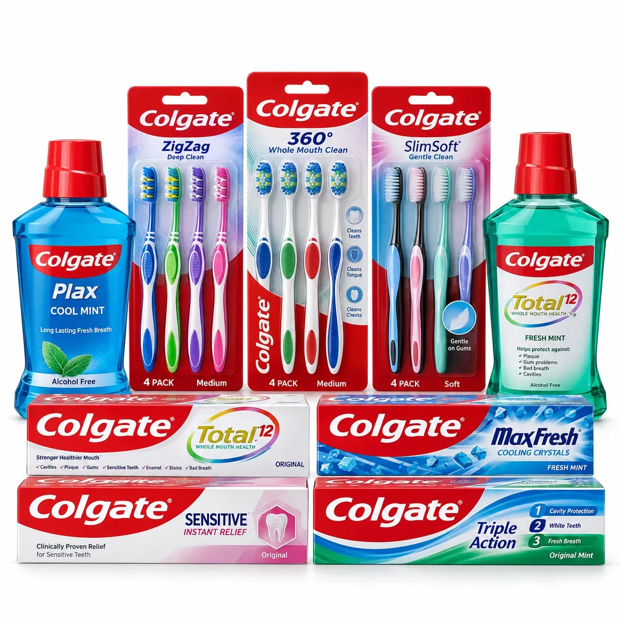 Higiene bucal Colgate