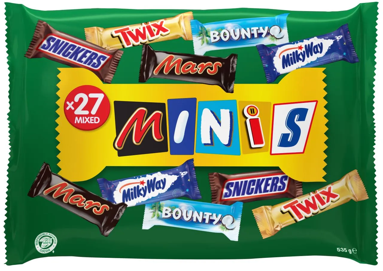 Mars Mixed Minis 27 pcs. 535g