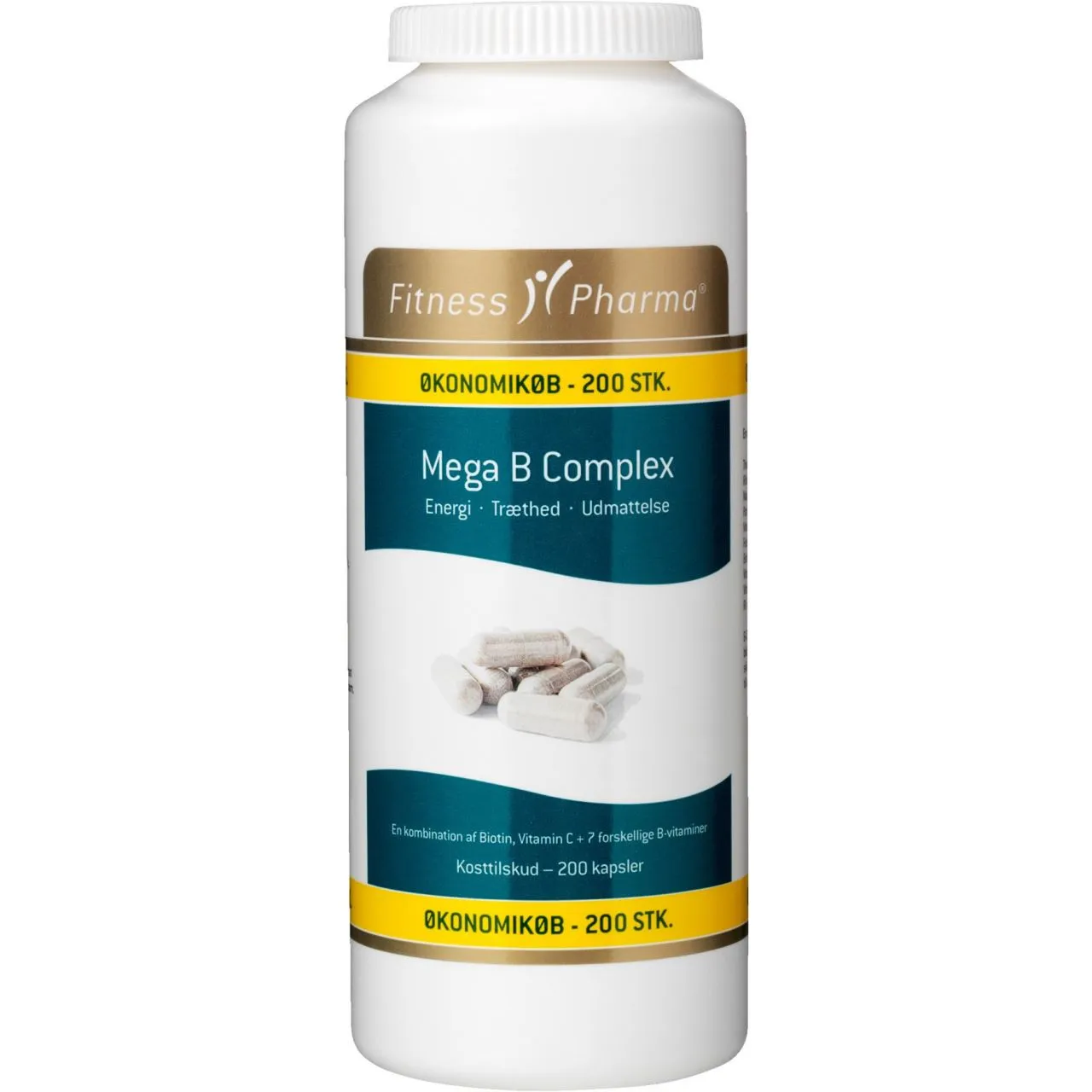 Fitness Pharma Mega B Complex 200 pcs.