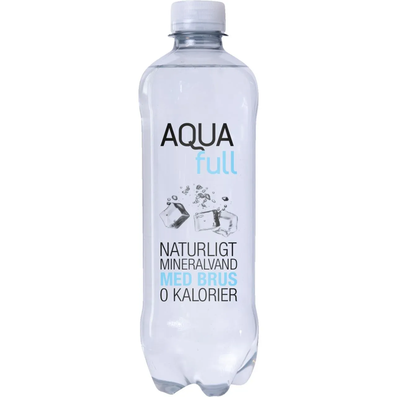 Aqua Full Carbonated Water 18x500ml Bottle PET - 0 kalorier