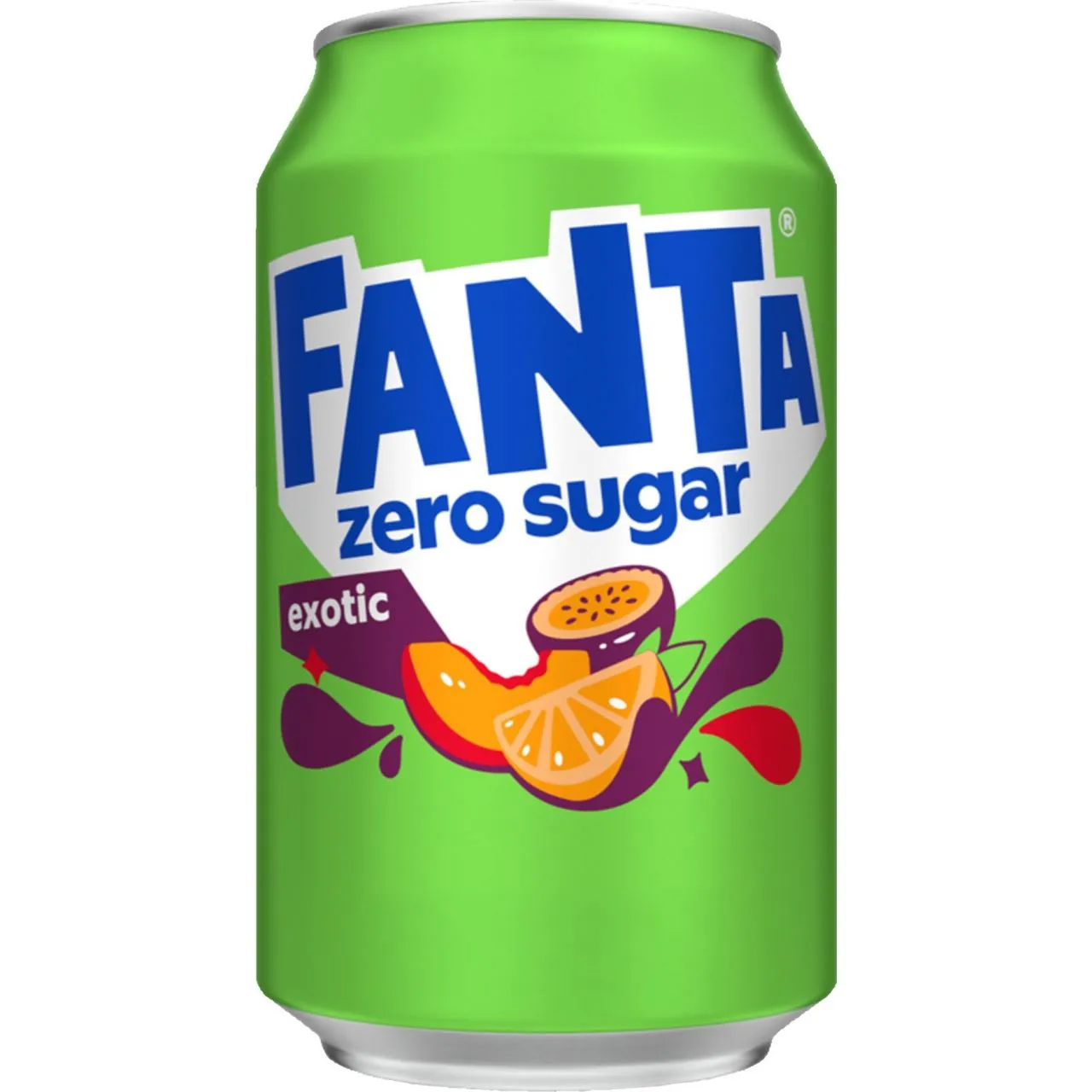Fanta Exotic Zero Sugar 24x330ml Can CCEP