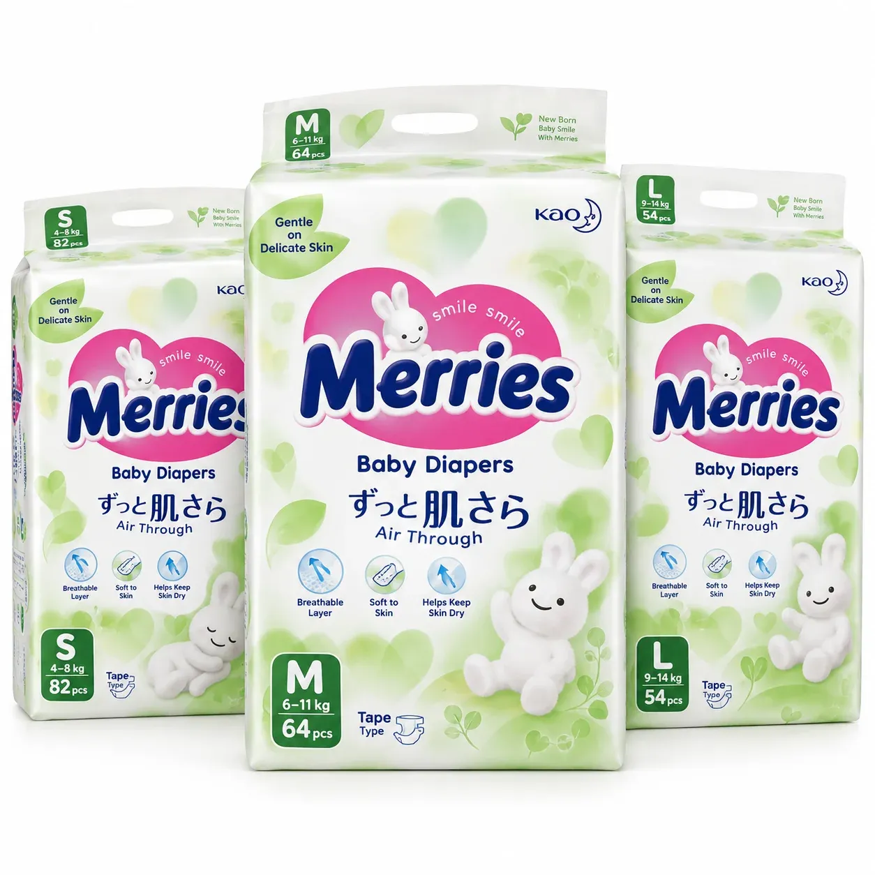 Merries Windeln