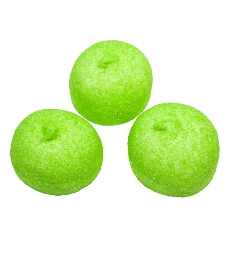 Mellow Mellow Marshmallow Speckbälle grün 1kg